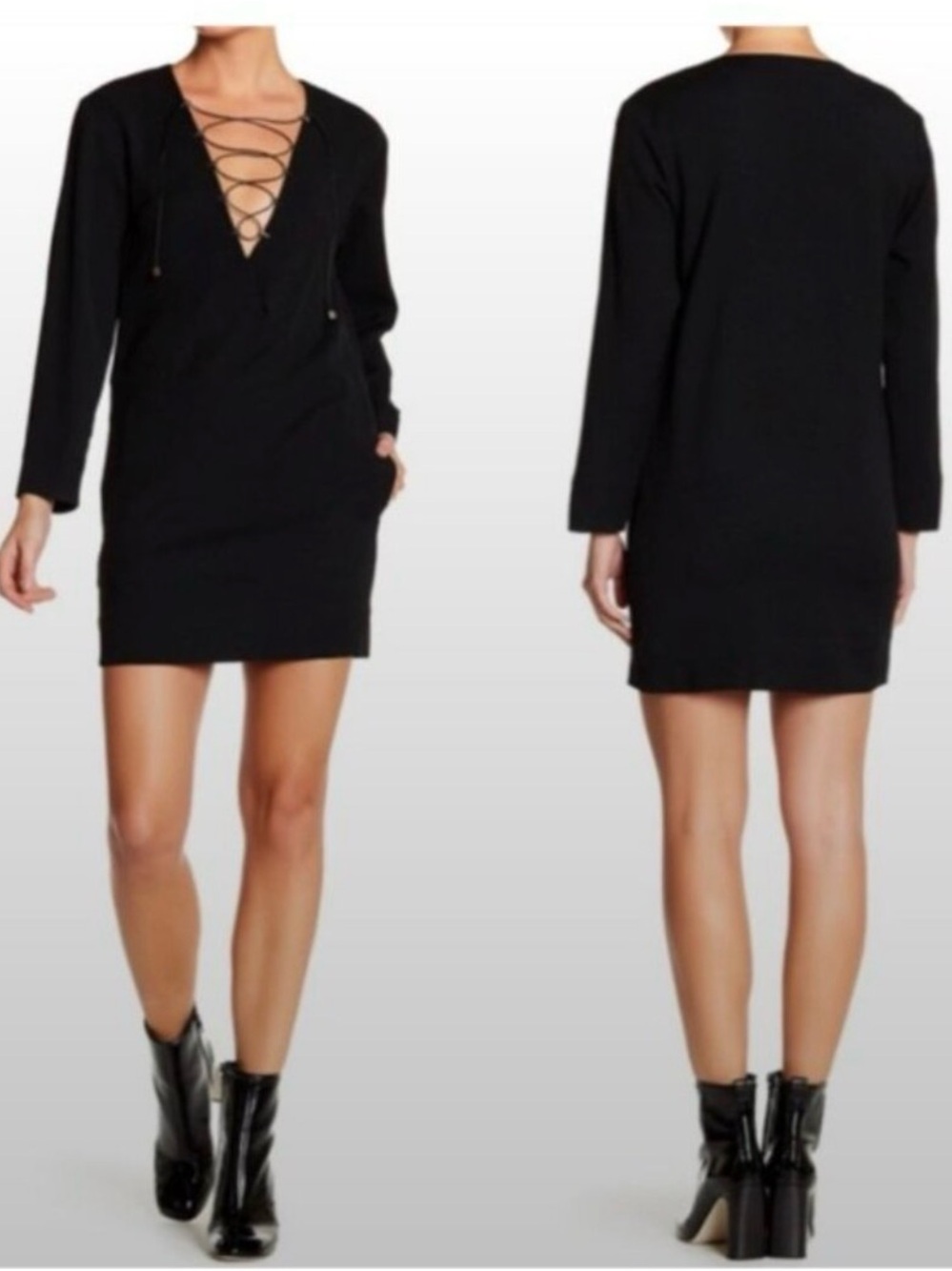 IRO Lace-Front Dress
